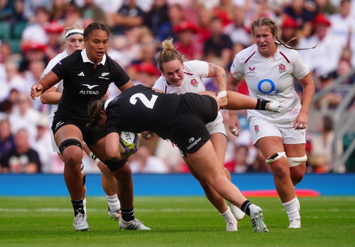 Zoe Harrison's last-gasp intercept try seals England win over Black Ferns in WXV rugby | iNFOnews.ca