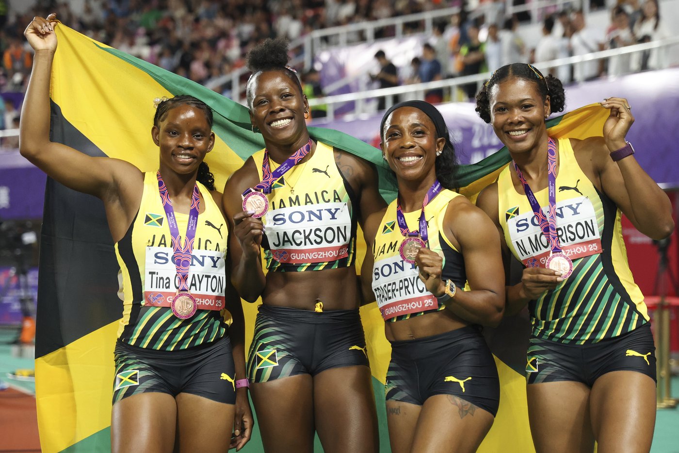 Canada wins first World Relays mixed 4x100-meter title from Jamaica and Britain | iNFOnews.ca