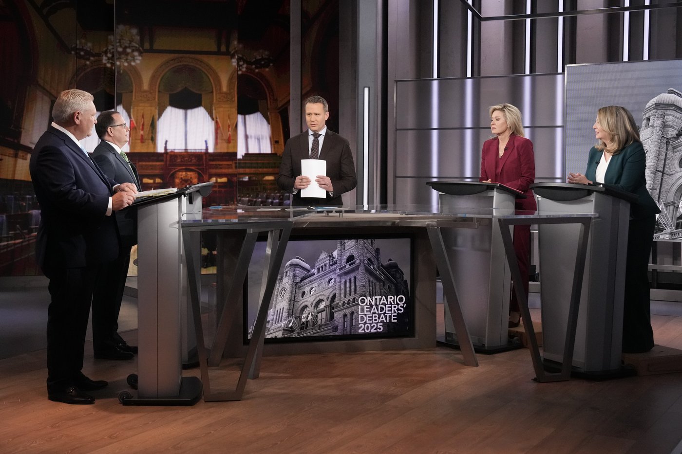 Other party leaders attack Ford on affordability, health in Ontario election debate | iNFOnews.ca Other party leaders attack Ford on affordability, health in Ontario election debate | iNFOnews.ca