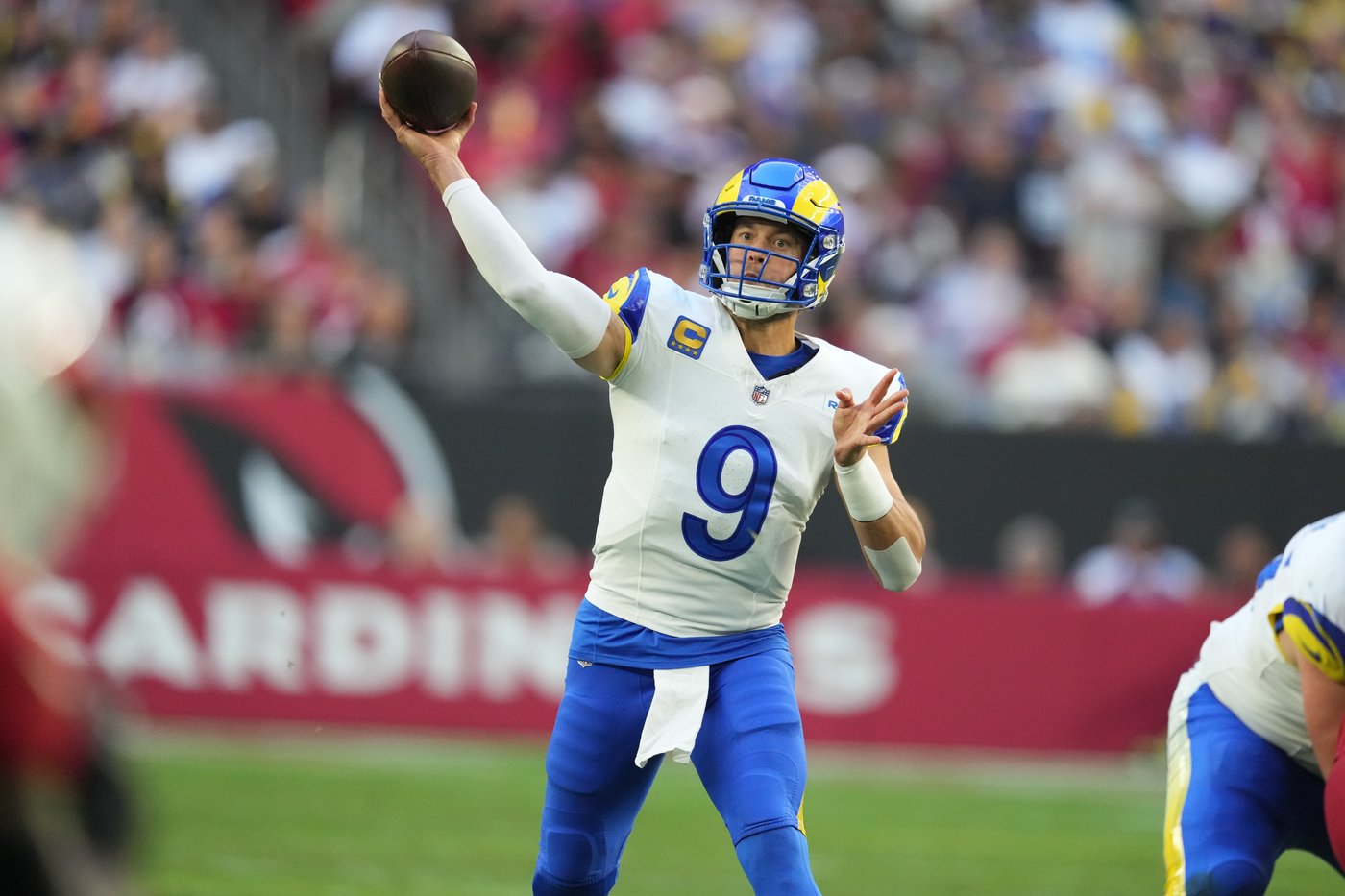 Matthew Stafford and Puka Nacua help Rams stay tied atop NFC West with 45-17 win over Cardinals | iNFOnews.ca