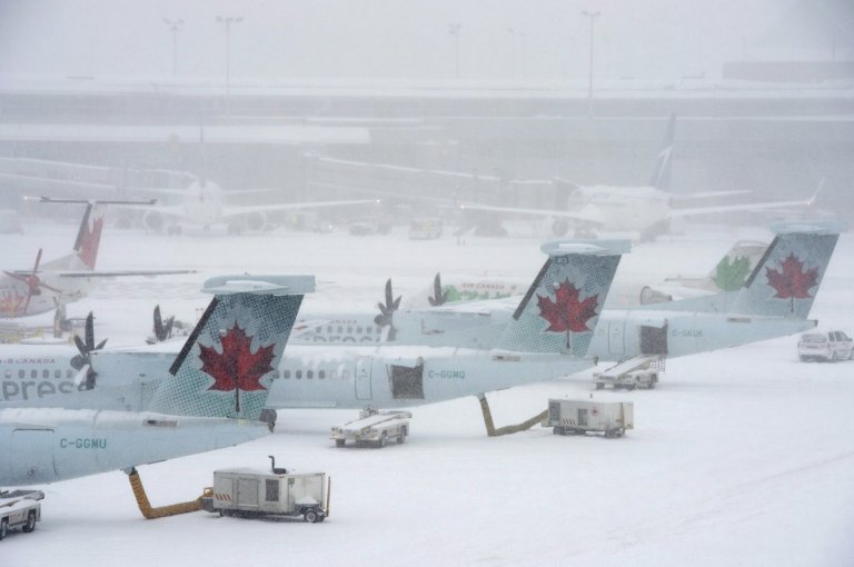 Snowstorm wreaks havoc on air travel plans, as hundreds more flights cancelled | iNFOnews.ca