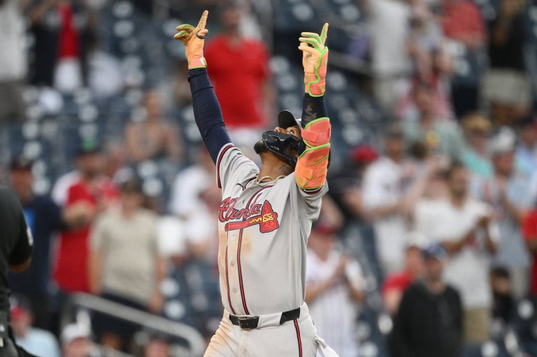 Ronald Acuña Jr. becomes fastest to 200 homers, 200 steals as Braves beat Nationals 9-0 | iNFOnews.ca