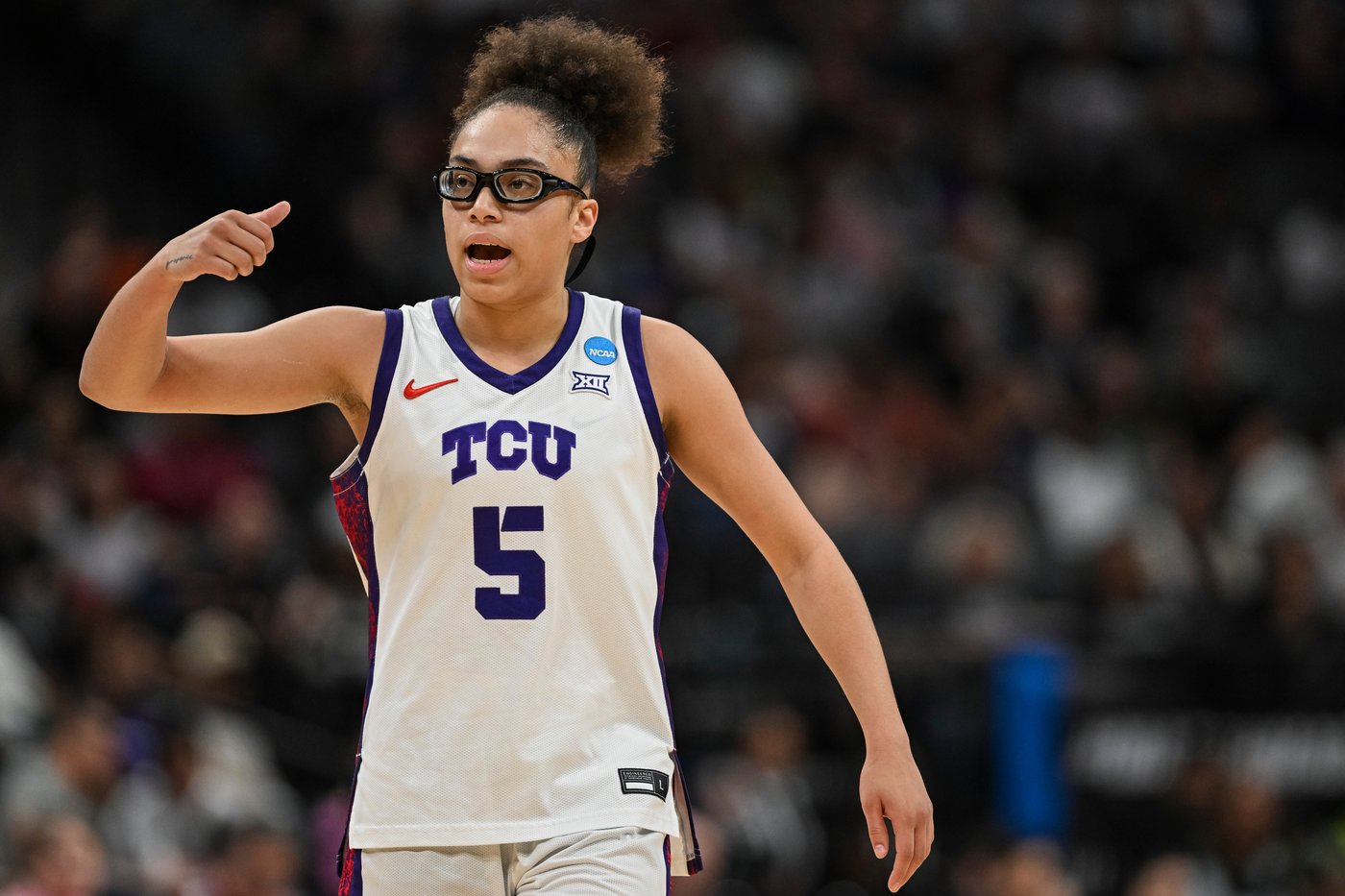 Olivia Miles found her joy at TCU. Now the Horned Frogs are back in the Elite Eight | iNFOnews.ca