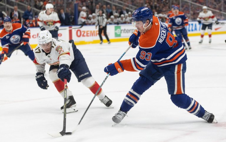Veteran centre Nugent-Hopkins to miss Oilers' opener with lower-body injury | iNFOnews.ca