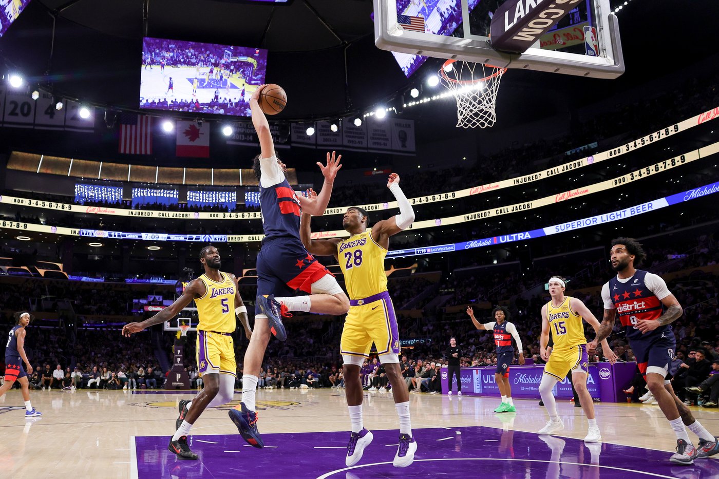 With Luka Doncic suspended, LeBron James' triple-double powers Lakers to 120-101 win over Wizards | iNFOnews.ca With Luka Doncic suspended, LeBron James' triple-double powers Lakers to 120-101 win over Wizards | iNFOnews.ca