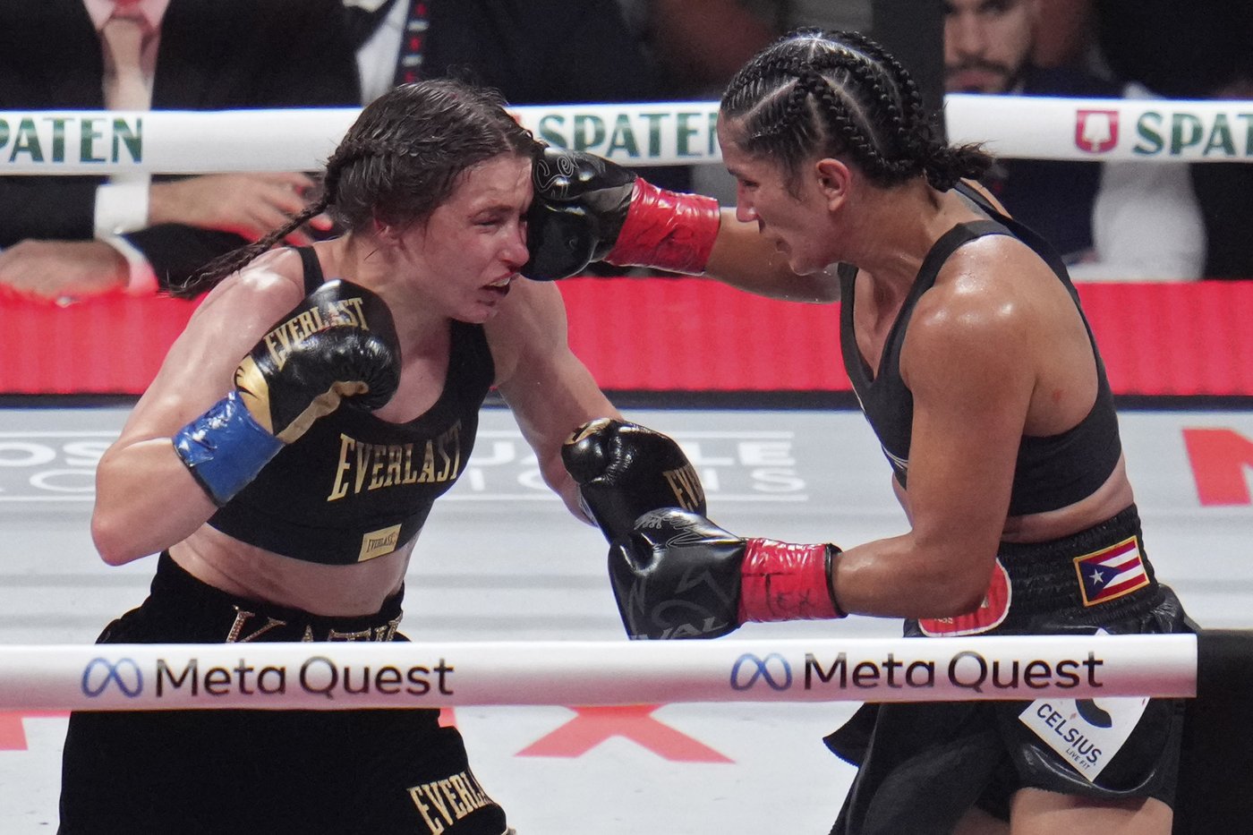 Amanda Serrano and Katie Taylor spar over whether 3rd fight should have featured 3-minute rounds | iNFOnews.ca Amanda Serrano and Katie Taylor spar over whether 3rd fight should have featured 3-minute rounds | iNFOnews.ca