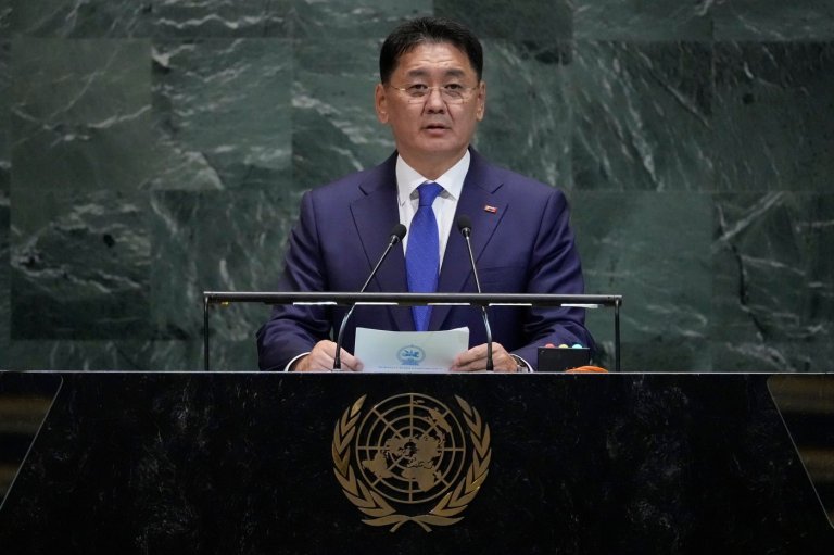At UN, the president of Mongolia takes a moment to cheer the world's horses | iNFOnews.ca
