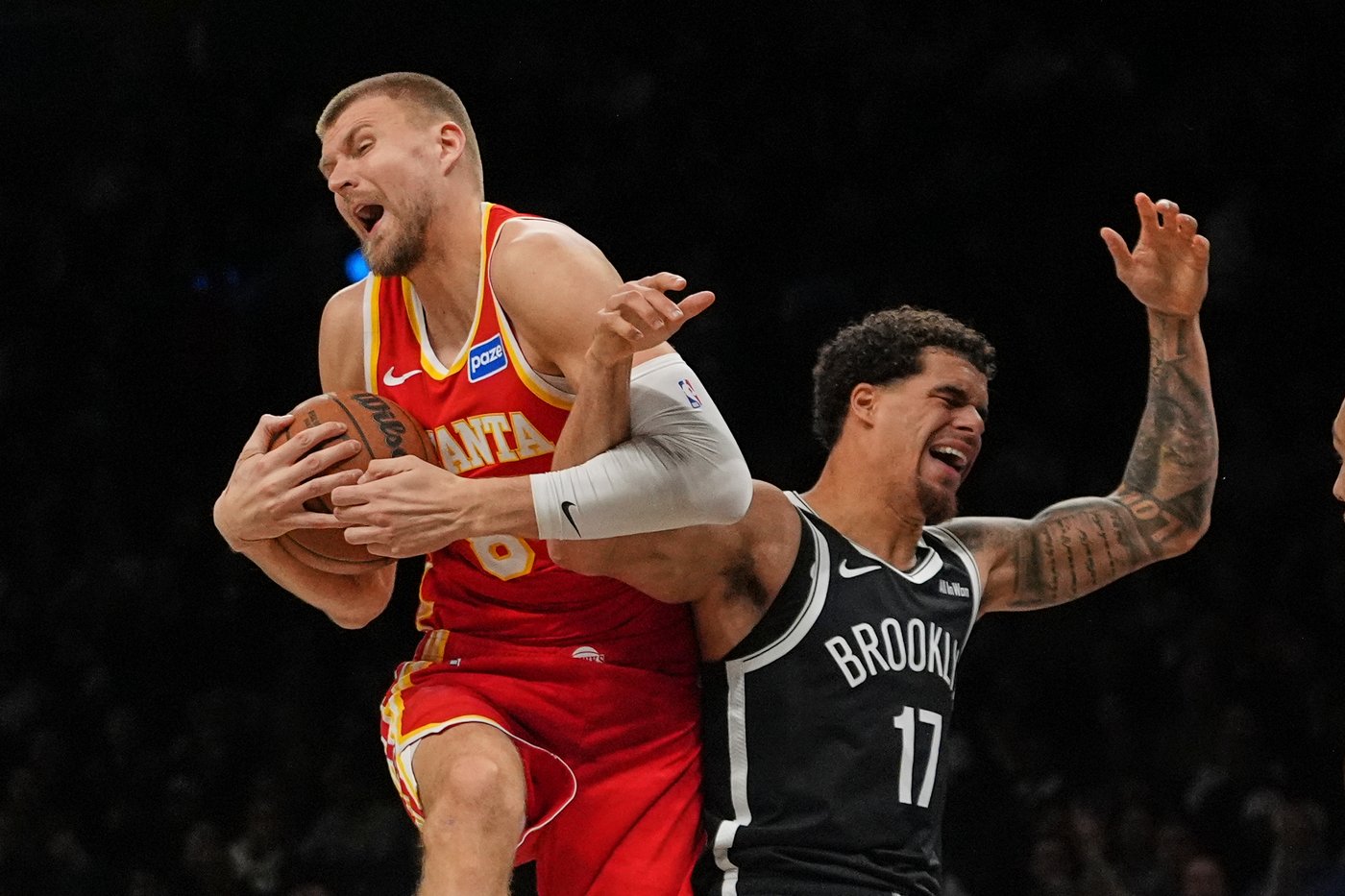 Jalen Johnson and Hawks hold off winless Nets 117-112 after Trae Young exits with knee injury | iNFOnews.ca