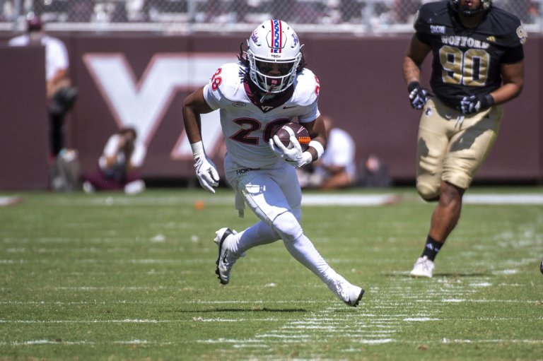 Drones, Hokies roll to 38-6 win over Wofford | iNFOnews.ca