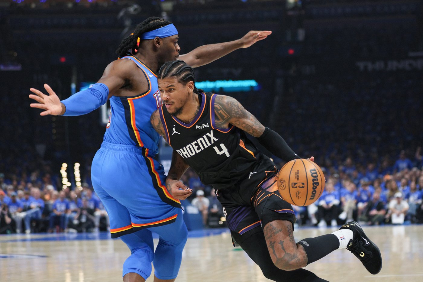 Gilgeous-Alexander scores 25 as reigning champion Thunder open playoffs with 119-84 win over Suns | iNFOnews.ca