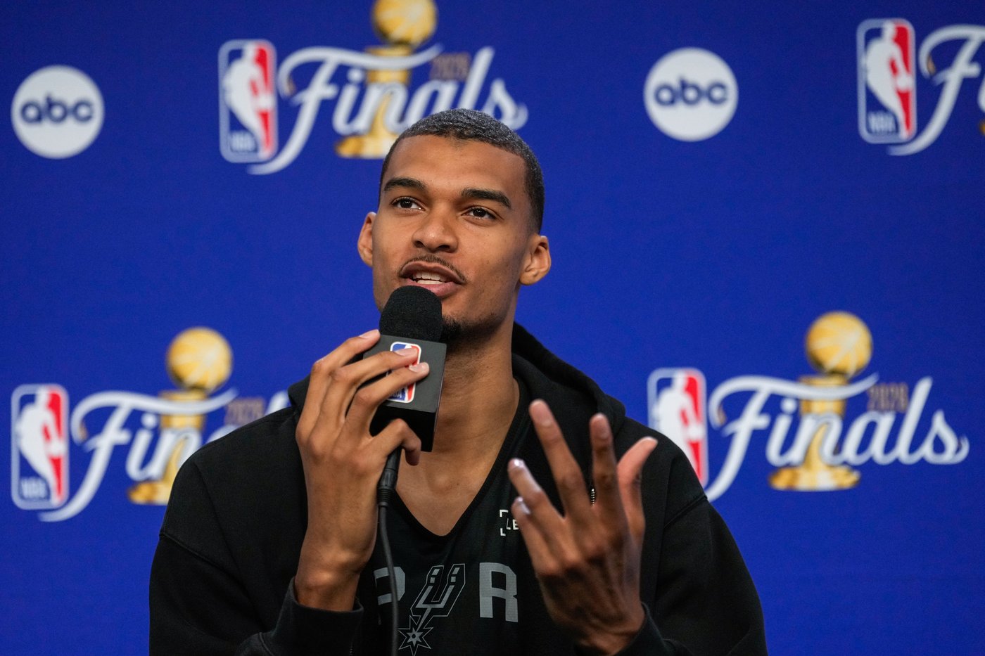Victor Wembanyama says he's 'built for' the pressure of the NBA Finals with the Spurs down 2-0 | iNFOnews.ca Victor Wembanyama says he's 'built for' the pressure of the NBA Finals with the Spurs down 2-0 | iNFOnews.ca