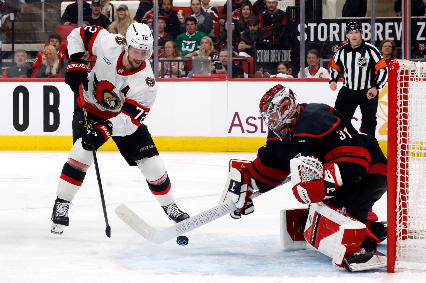 Frederik Andersen's shutout leads Hurricanes past Senators in playoff series opener | iNFOnews.ca