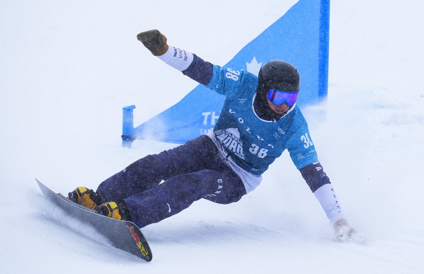 Canadian snowboarder Arnaud Gaudet races to silver for first World Cup medal | iNFOnews.ca