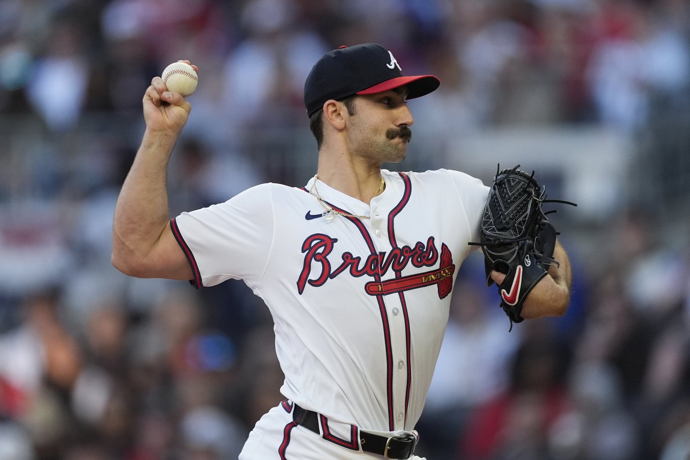 Braves RHP Strider allows two runs and five hits against Blue Jays in return from elbow surgery | iNFOnews.ca
