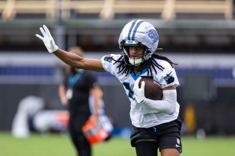 Panthers rookie third-round pick WR Chris Brazzell III carted off field with knee injury | iNFOnews.ca
