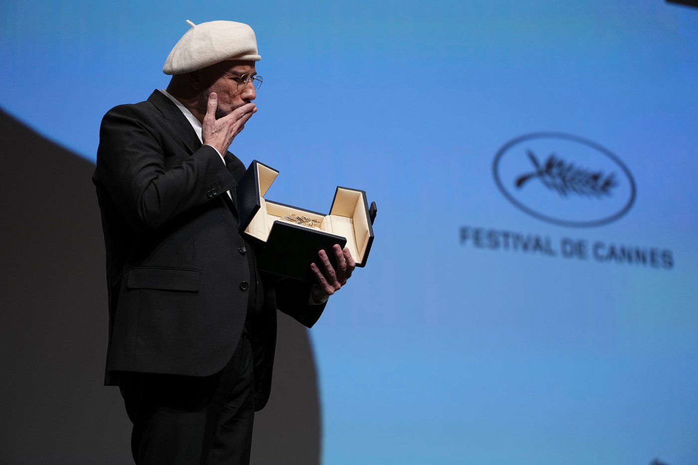 John Travolta surprised with honorary Palme d'Or at Cannes Film Festival | iNFOnews.ca
