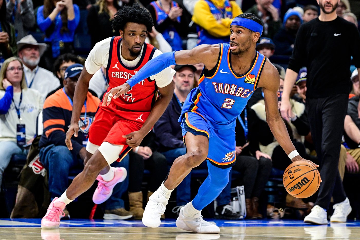 Gilgeous-Alexander scores 29 and NBA-best Thunder beat Pelicans 104-95 to stop 2-game skid | iNFOnews.ca