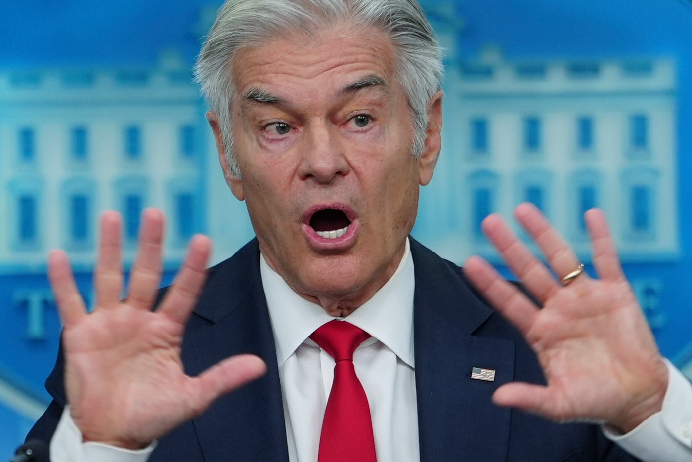 'Out of my lane.' Dr. Oz ducks questions during his turn in the White House briefing room | iNFOnews.ca