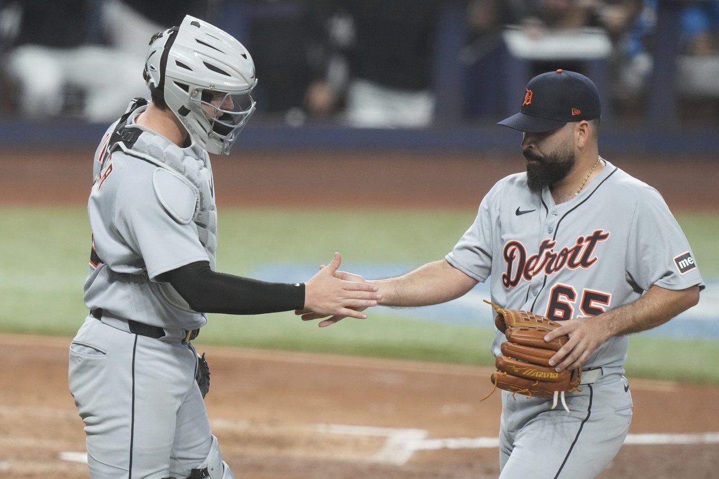 Urquidy returns from Tommy John surgery, Tigers beat Marlins 2-0 and tie for lead with 17th shutout | iNFOnews.ca