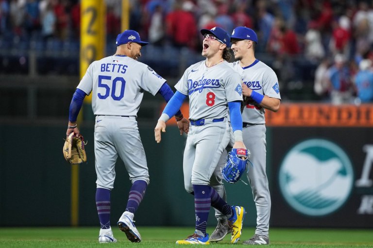 Dodgers hold off Phillies' rally; Brewers slug their way to a 2-0 series lead over Cubs | iNFOnews.ca