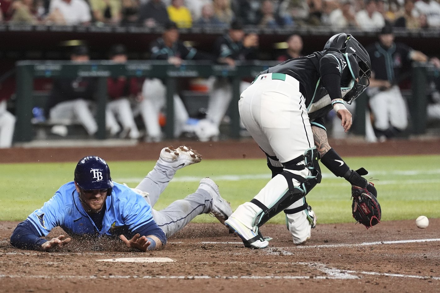 Rays outlast Diamondbacks 7-6 in 11 innings, overcoming Carroll's 2 HRs | iNFOnews.ca