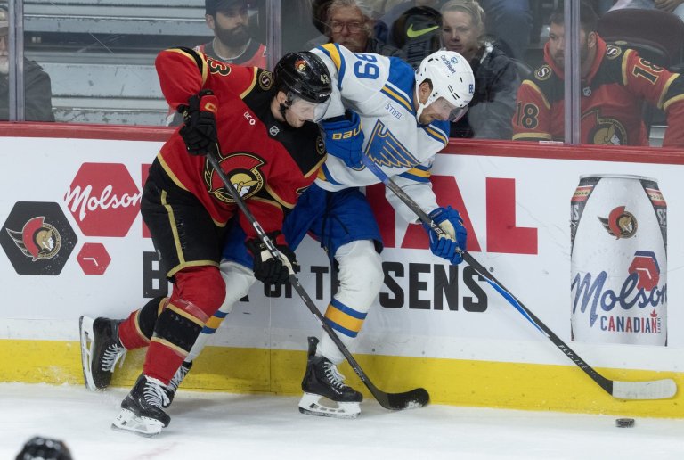 Senators come up flat against Blues as power play continues to struggle | iNFOnews.ca