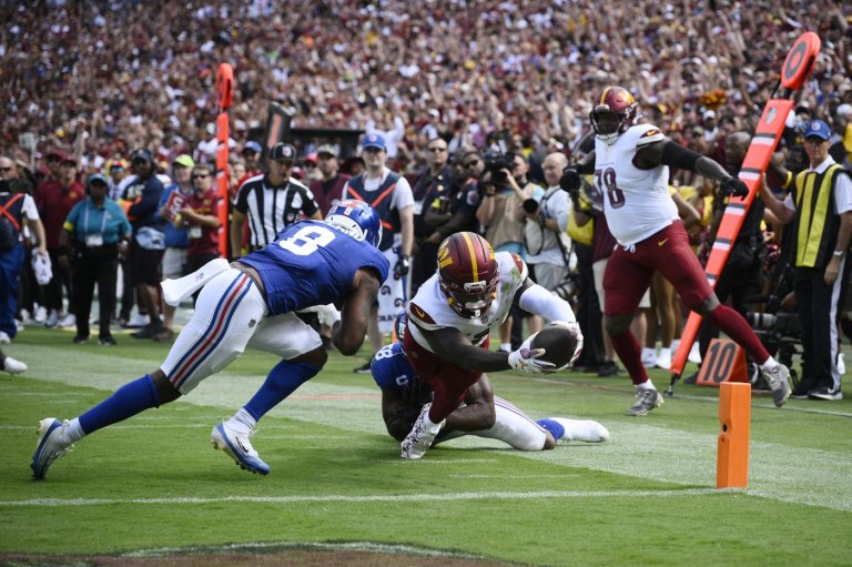Samuel scores in Washington debut, and the Commanders stifle the Giants in a 21-6 win | iNFOnews.ca