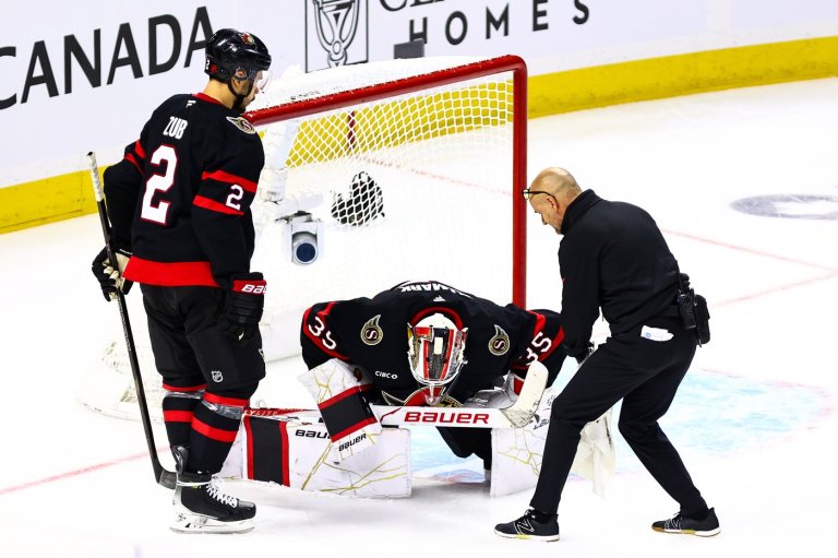 Senators place Ullmark on injured reserve after goalie hurt in win over Florida | iNFOnews.ca