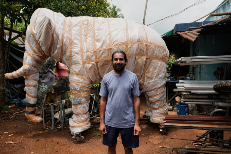 Robotic elephants draw crowds and controversy in some of India's Hindu temples | iNFOnews.ca