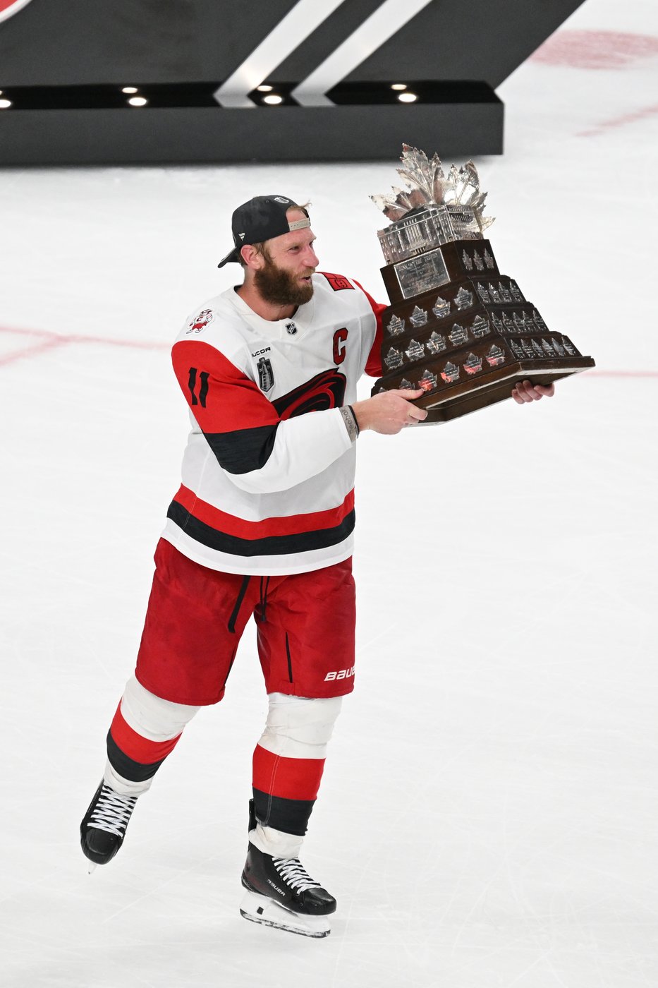 Carolina's Jordan Staal wins the Conn Smythe Trophy as playoff MVP, oldest on record at age 37 | iNFOnews.ca Carolina's Jordan Staal wins the Conn Smythe Trophy as playoff MVP, oldest on record at age 37 | iNFOnews.ca