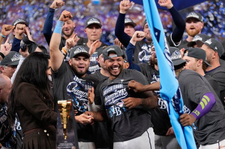 Small-ball Rays and their low payroll are 4 wins from their first World Series title | iNFOnews.ca