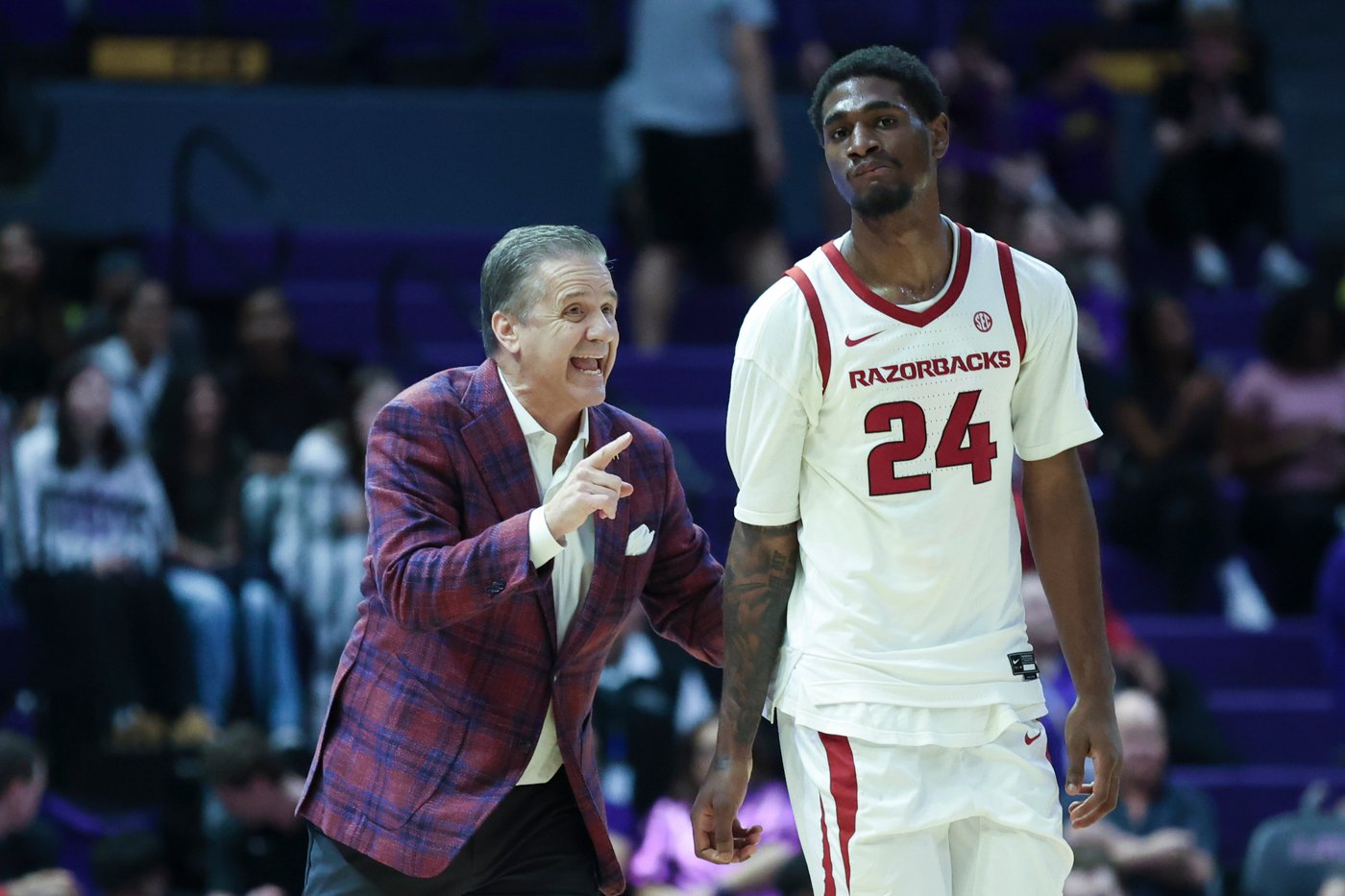 Acuff's 14th 20-point game this season leads No. 21 Arkansas to 91-62 victory over struggling LSU | iNFOnews.ca Acuff's 14th 20-point game this season leads No. 21 Arkansas to 91-62 victory over struggling LSU | iNFOnews.ca