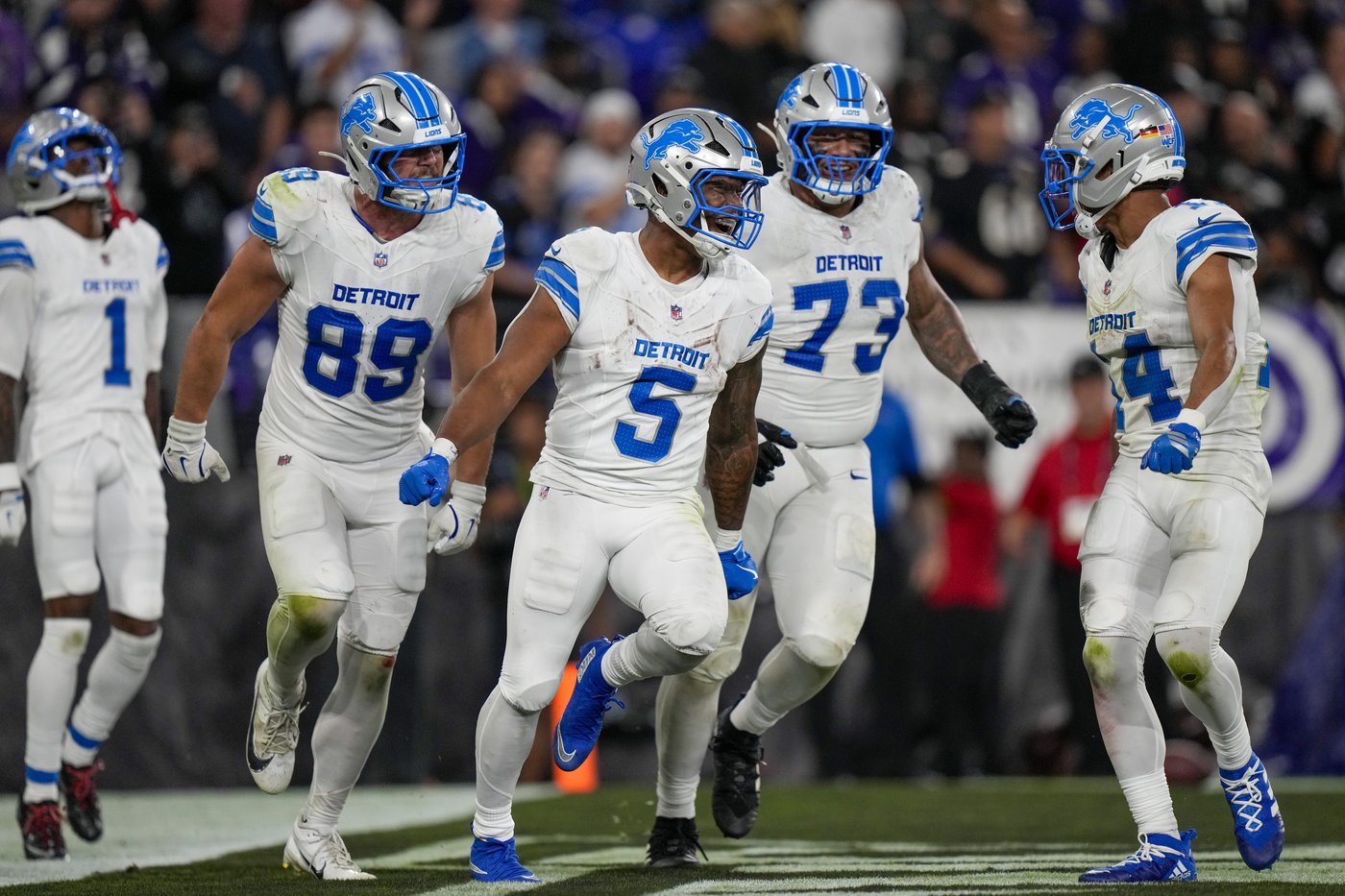 Lions run over the Ravens, sack Lamar Jackson 7 times in a 38-30 win over Baltimore | iNFOnews.ca