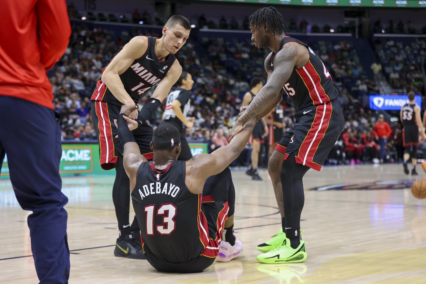 Adebayo has 23 points and 12 rebounds as the Heat pound the Pelicans 153-104. | iNFOnews.ca Adebayo has 23 points and 12 rebounds as the Heat pound the Pelicans 153-104. | iNFOnews.ca