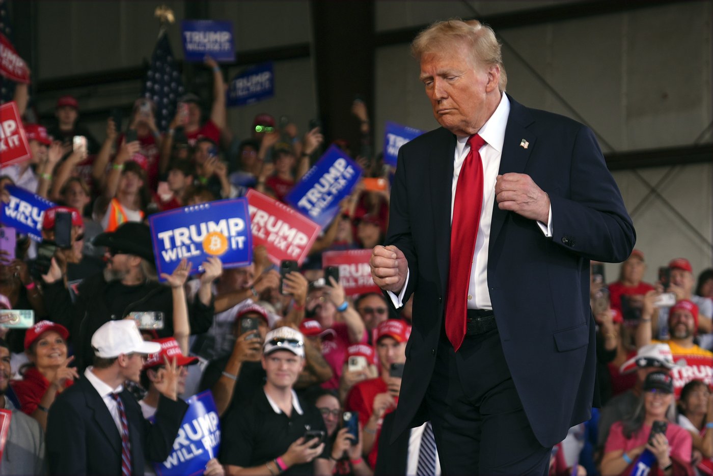 Trump will rally backers every day until the election in North Carolina, a swing state he won twice | iNFOnews.ca