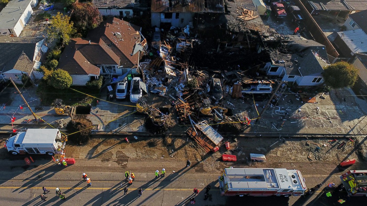 Gas explosion in San Francisco Bay Area damages homes, 6 taken to hospitals | iNFOnews.ca Gas explosion in San Francisco Bay Area damages homes, 6 taken to hospitals | iNFOnews.ca