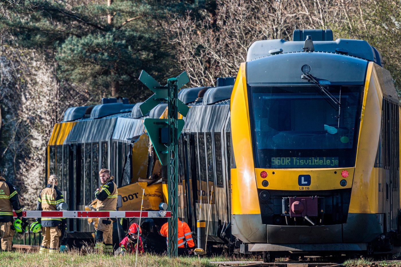 2 trains collide in Denmark, critically injuring 5 people | iNwheels