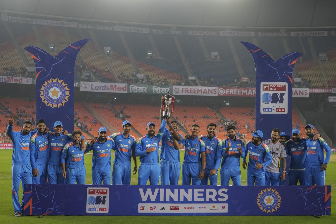 India sweeps ODI cricket series with 142-run win against England | iNFOnews.ca