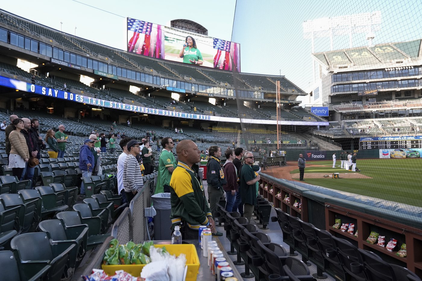 Coliseum employees who became familiar faces brace for what's next as A's move to Sacramento | iNFOnews.ca