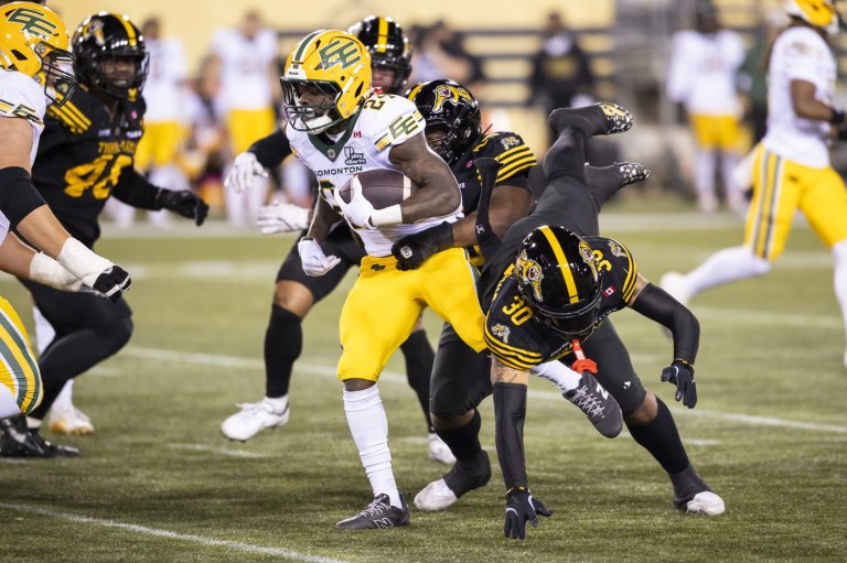 Mathis, Fajardo, Powell score fourth-quarter TDs as Elks tame Ticats 27-12 | iNFOnews.ca