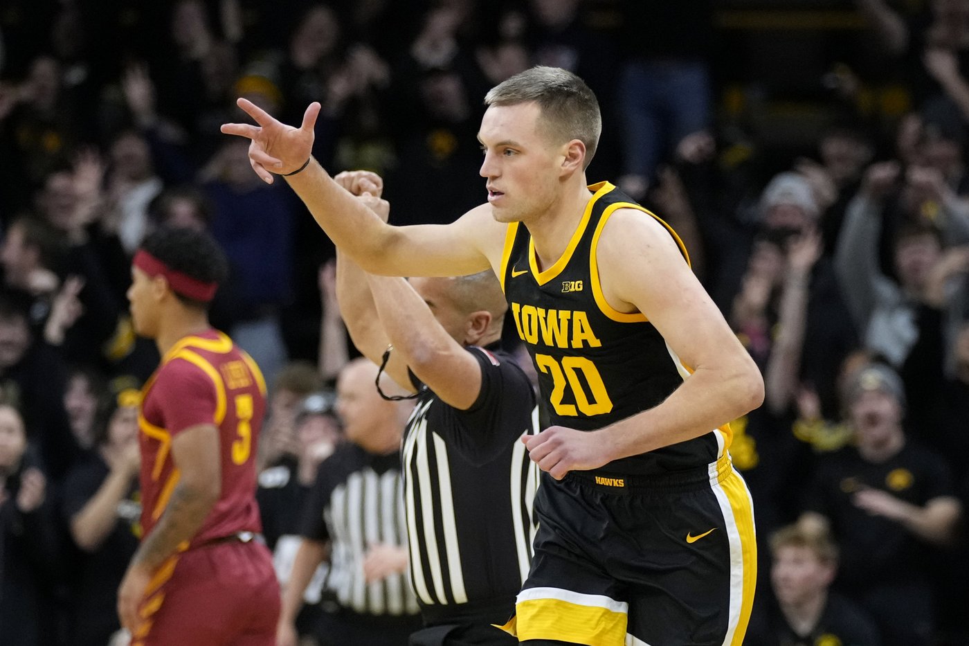 Jones, Jefferson help No. 3 Iowa State rally past Iowa, 89-80 | iNFOnews.ca