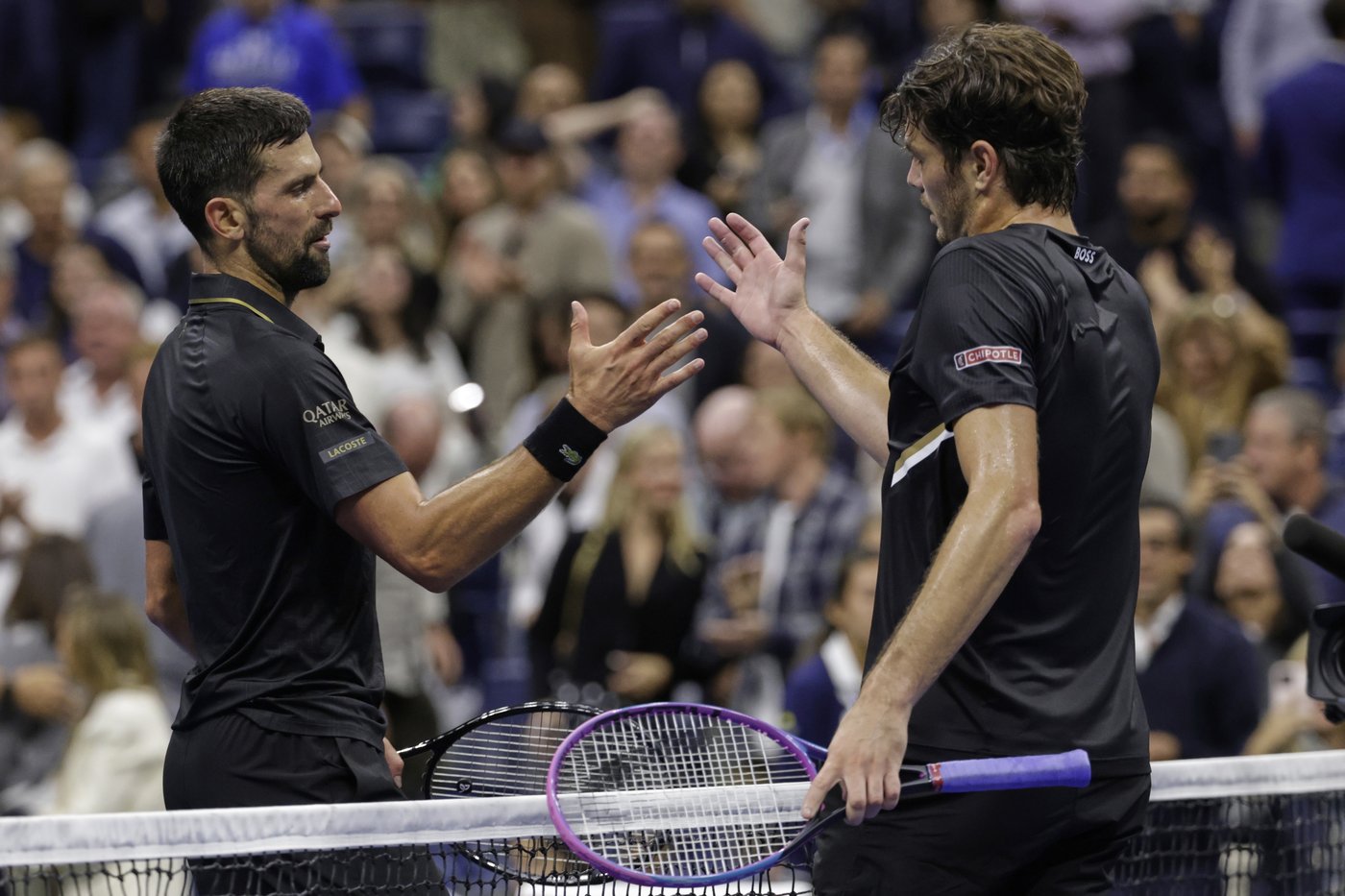Novak Djokovic does a 'KPop Demon Hunters' dance at the US Open to celebrate his daughter's birthday | iNFOnews.ca Novak Djokovic does a 'KPop Demon Hunters' dance at the US Open to celebrate his daughter's birthday | iNFOnews.ca
