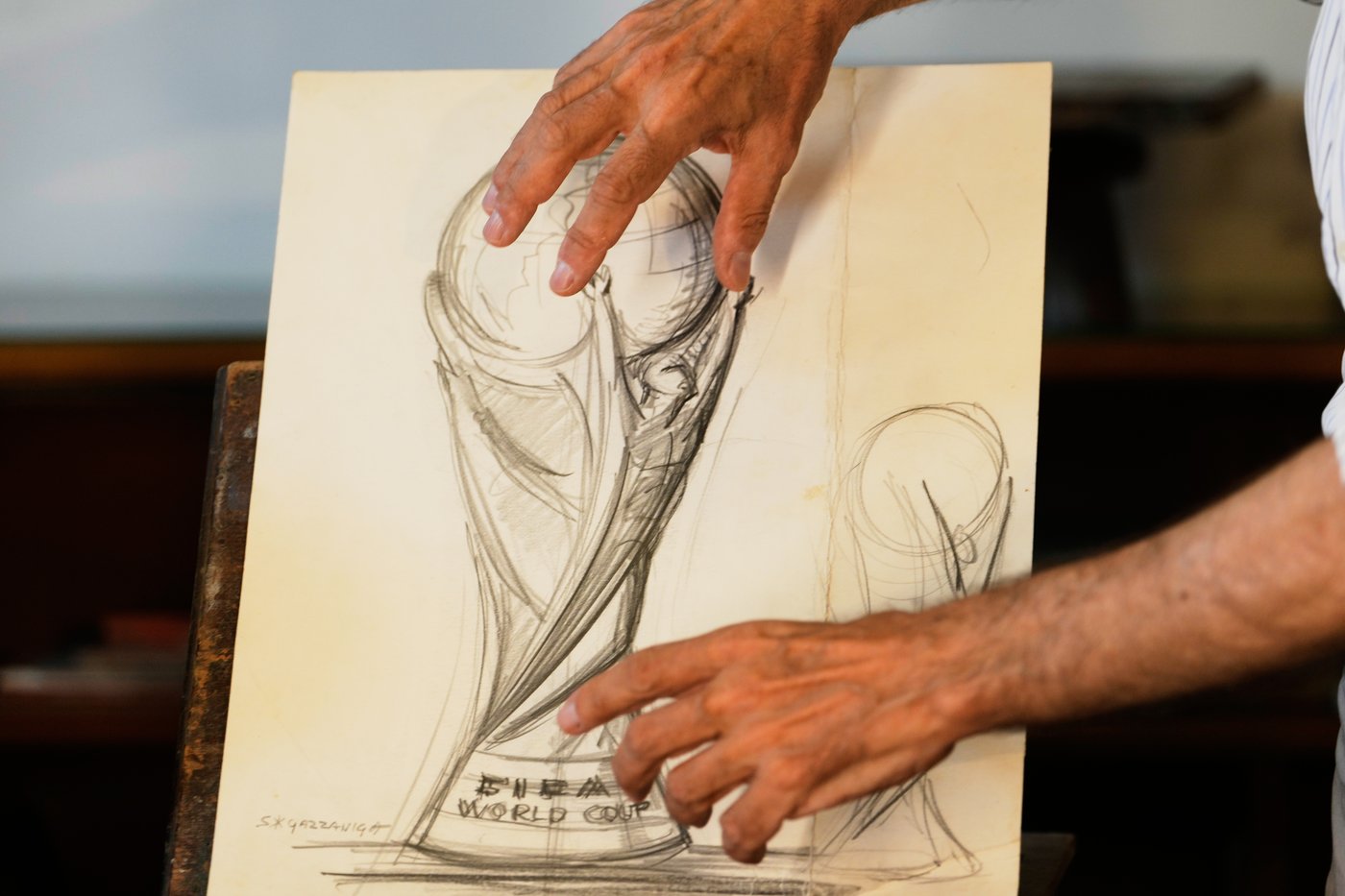 How an Italian sculptor created the World Cup trophy that became an icon | iNFOnews.ca How an Italian sculptor created the World Cup trophy that became an icon | iNFOnews.ca