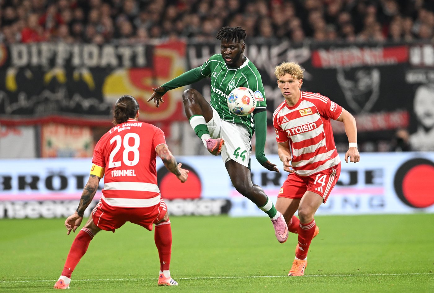 Grüll's curling shot gives Werder Bremen 1-0 win over Union Berlin in Bundesliga | iNFOnews.ca