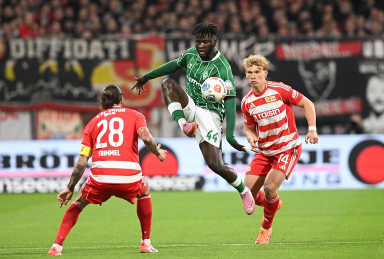 Grüll's curling shot gives Werder Bremen 1-0 win over Union Berlin in Bundesliga | iNFOnews.ca