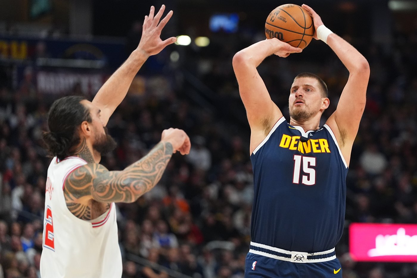 Nikola Jokic's 12th triple-double of the season leads Nuggets to 128-125 OT win over Rockets | iNFOnews.ca Nikola Jokic's 12th triple-double of the season leads Nuggets to 128-125 OT win over Rockets | iNFOnews.ca
