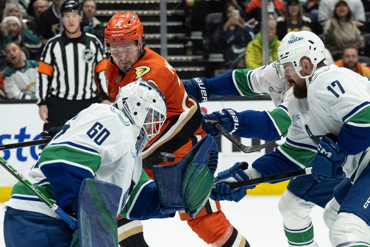 Sasson, O’Connor score late to back Tolopilo in Canucks' 5-4 win over Ducks | iNFOnews.ca Sasson, O’Connor score late to back Tolopilo in Canucks' 5-4 win over Ducks | iNFOnews.ca
