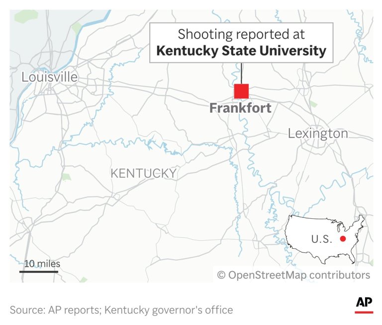 Shooting at Kentucky State University leaves 1 dead, 1 hurt and a suspect in custody, officials say | iNFOnews.ca