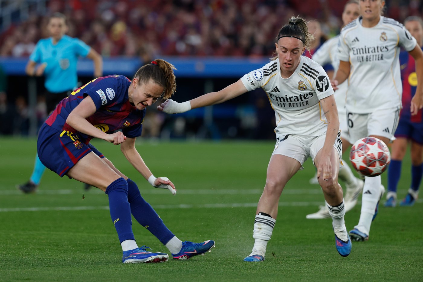 Barcelona routs Real Madrid to reach Women's Champions League semifinals, Lyonnes also advances | iNFOnews.ca Barcelona routs Real Madrid to reach Women's Champions League semifinals, Lyonnes also advances | iNFOnews.ca