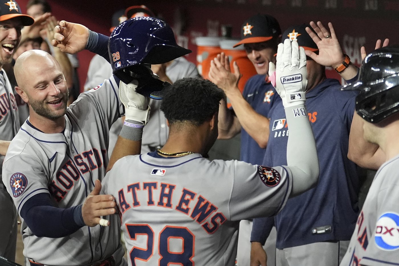 Brice Matthews hits first 2 big-league homers, leads Astros past the D-backs 6-3 | iNFOnews.ca Brice Matthews hits first 2 big-league homers, leads Astros past the D-backs 6-3 | iNFOnews.ca